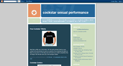 Desktop Screenshot of cockstar.blogspot.com