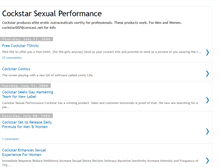 Tablet Screenshot of cockstar.blogspot.com