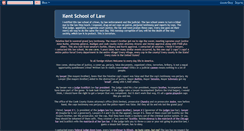 Desktop Screenshot of kent-school-of-law.blogspot.com