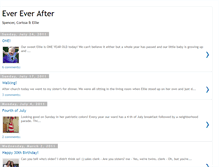 Tablet Screenshot of corissaandspencer.blogspot.com