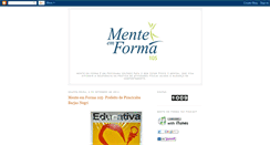 Desktop Screenshot of menteemforma.blogspot.com