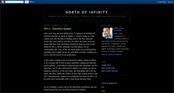 Desktop Screenshot of north-of-infinity.blogspot.com