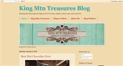 Desktop Screenshot of kingmtntreasures.blogspot.com