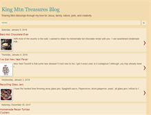 Tablet Screenshot of kingmtntreasures.blogspot.com