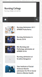 Mobile Screenshot of nursingcollegesindia.blogspot.com