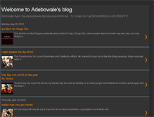 Tablet Screenshot of adebowaleayeni.blogspot.com