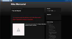 Desktop Screenshot of nikemercurial-guille.blogspot.com