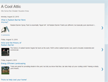 Tablet Screenshot of acoolattic.blogspot.com