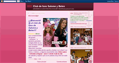 Desktop Screenshot of clubsalomeybelen.blogspot.com