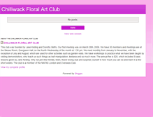 Tablet Screenshot of chilliwackfloralartclub.blogspot.com