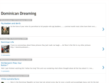 Tablet Screenshot of dominicandreaming.blogspot.com