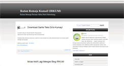 Desktop Screenshot of irkum.blogspot.com