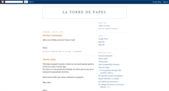 Desktop Screenshot of la-torre-de-papel.blogspot.com