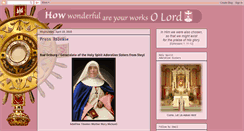 Desktop Screenshot of mountgraceconvent.blogspot.com