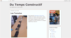 Desktop Screenshot of dutempsconstructif.blogspot.com