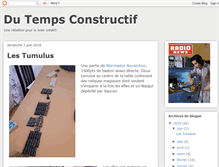 Tablet Screenshot of dutempsconstructif.blogspot.com