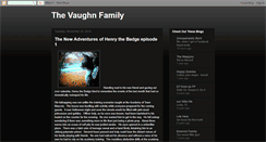 Desktop Screenshot of bendvaughnfamily.blogspot.com