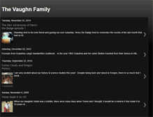 Tablet Screenshot of bendvaughnfamily.blogspot.com