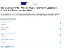 Tablet Screenshot of eyeonredcarpets.blogspot.com