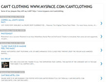 Tablet Screenshot of cantclothing.blogspot.com