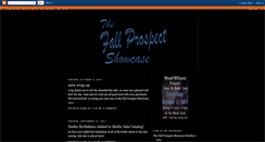 Desktop Screenshot of fallprospectshowcase.blogspot.com