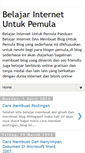 Mobile Screenshot of belajarinternetyu.blogspot.com