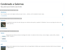 Tablet Screenshot of condenadoagalernas.blogspot.com