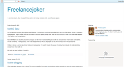 Desktop Screenshot of freelancejoker.blogspot.com