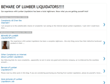 Tablet Screenshot of lumberliq.blogspot.com