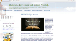 Desktop Screenshot of christ-erwckung.blogspot.com