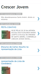 Mobile Screenshot of crescerjovem.blogspot.com