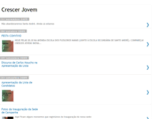 Tablet Screenshot of crescerjovem.blogspot.com