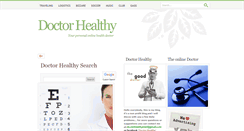 Desktop Screenshot of doctor-healthy.blogspot.com