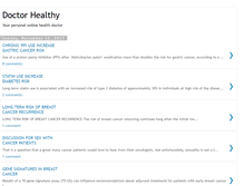 Tablet Screenshot of doctor-healthy.blogspot.com