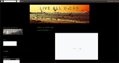 Desktop Screenshot of liveallucan.blogspot.com