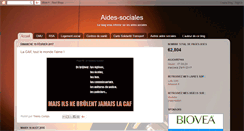 Desktop Screenshot of aides-sociales.blogspot.com