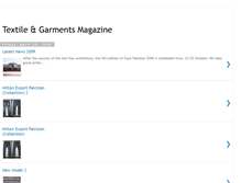 Tablet Screenshot of garmentmagazine.blogspot.com