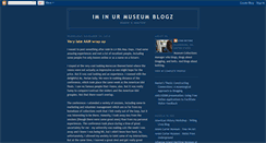 Desktop Screenshot of museumblogthesis.blogspot.com