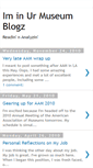 Mobile Screenshot of museumblogthesis.blogspot.com