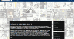 Desktop Screenshot of bandasindependenteslocais.blogspot.com