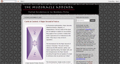 Desktop Screenshot of muzoracle.blogspot.com