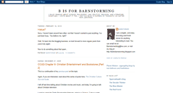 Desktop Screenshot of bisforbarnstorming.blogspot.com