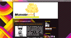 Desktop Screenshot of maniobrarte.blogspot.com