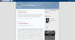 Desktop Screenshot of eachdaymoments.blogspot.com