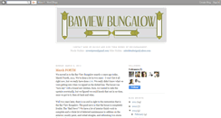 Desktop Screenshot of bayviewbungalow.blogspot.com