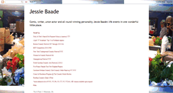 Desktop Screenshot of jessiebaade.blogspot.com