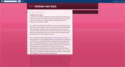 Desktop Screenshot of lesbian-sex-toys-1622.blogspot.com