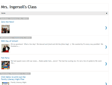 Tablet Screenshot of mrsingersollsclass.blogspot.com