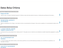 Tablet Screenshot of datosbolsachilena.blogspot.com