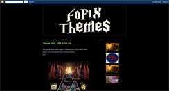 Desktop Screenshot of fofixthemes.blogspot.com